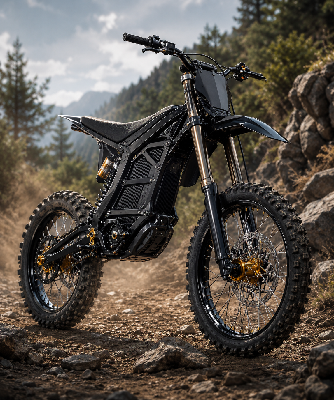 Off-road trail build with NEXICMOTO MX wheel set