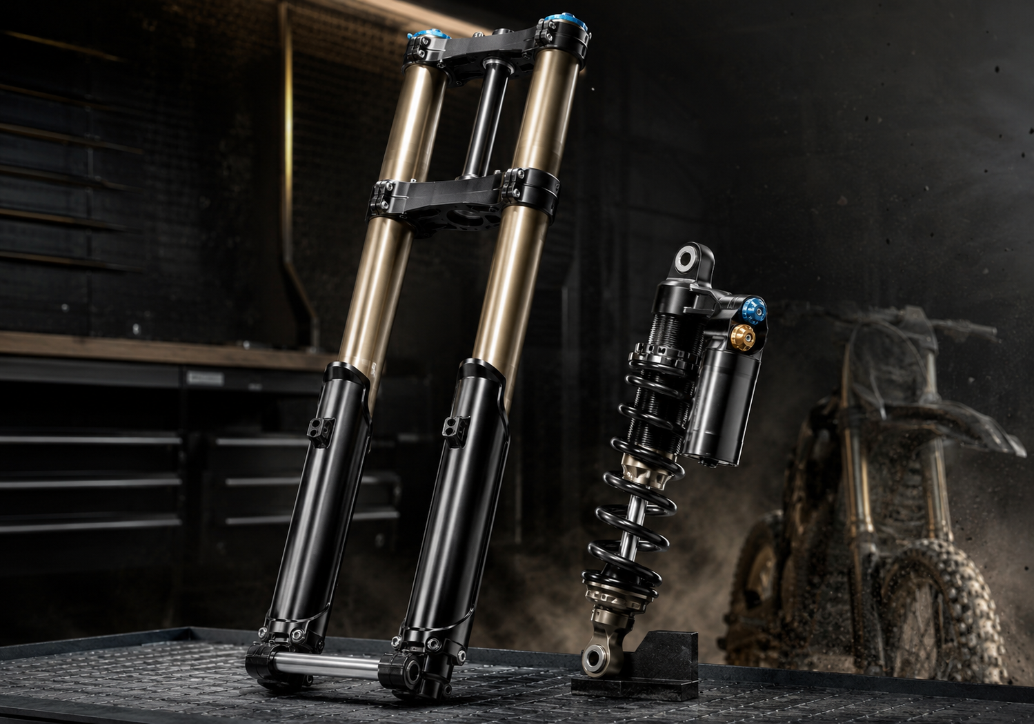 Suspension Upgrade System for Electric Dirt Bike